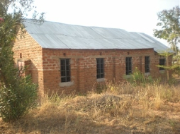 Mwala Evangelical Church after rebuilding it after tornado destroyed the top.