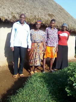 Pastor John Ombati and family of Oltepes church in Trasmara fellowship Pastor John Ombati and family of Oltepes church in Trasmara fellowship