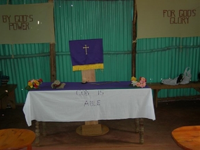 Tala Church main Altar, 2014