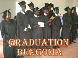 Graduation from Bungoma Bible School